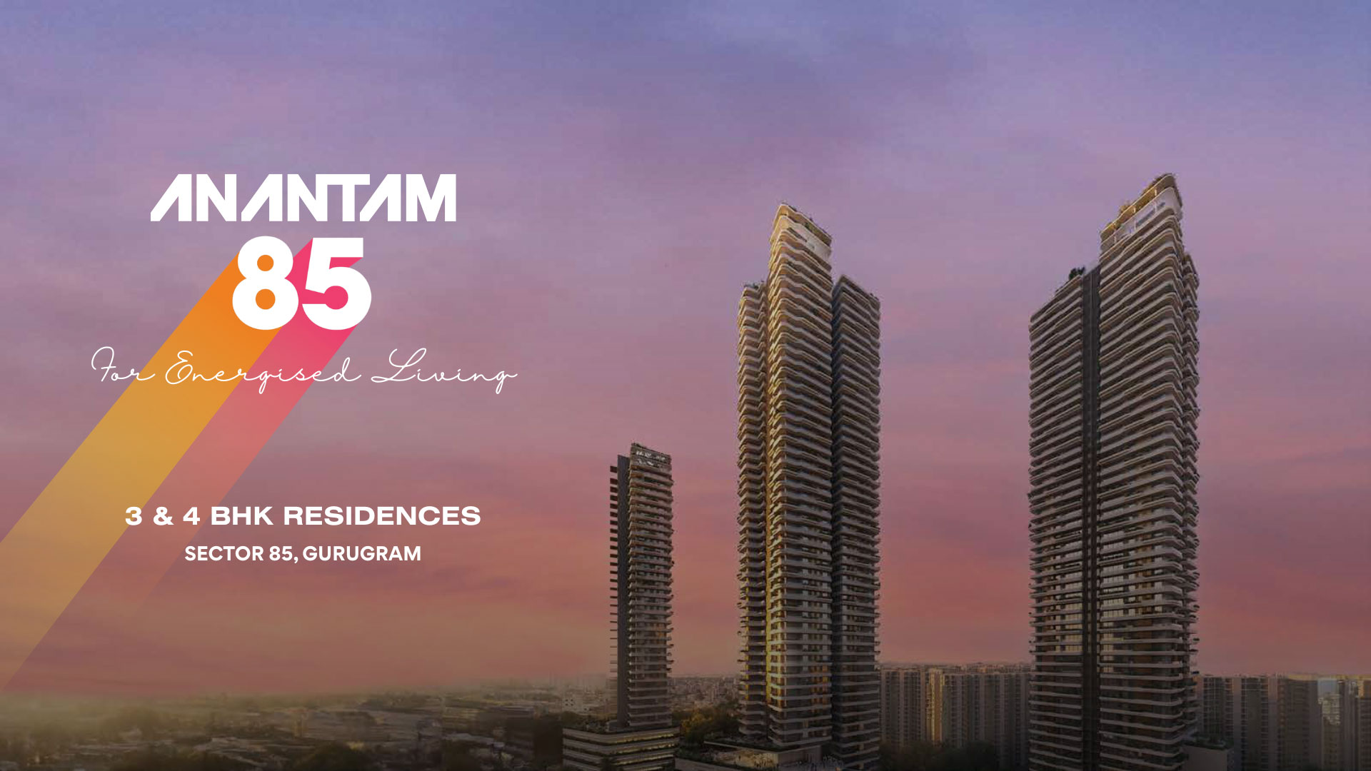 Ganga Anantam 85 Gurgaon Banner