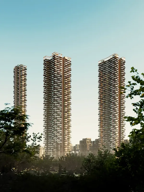 Ganga Anantam Sector 85 Gurgaon — exterior elevation