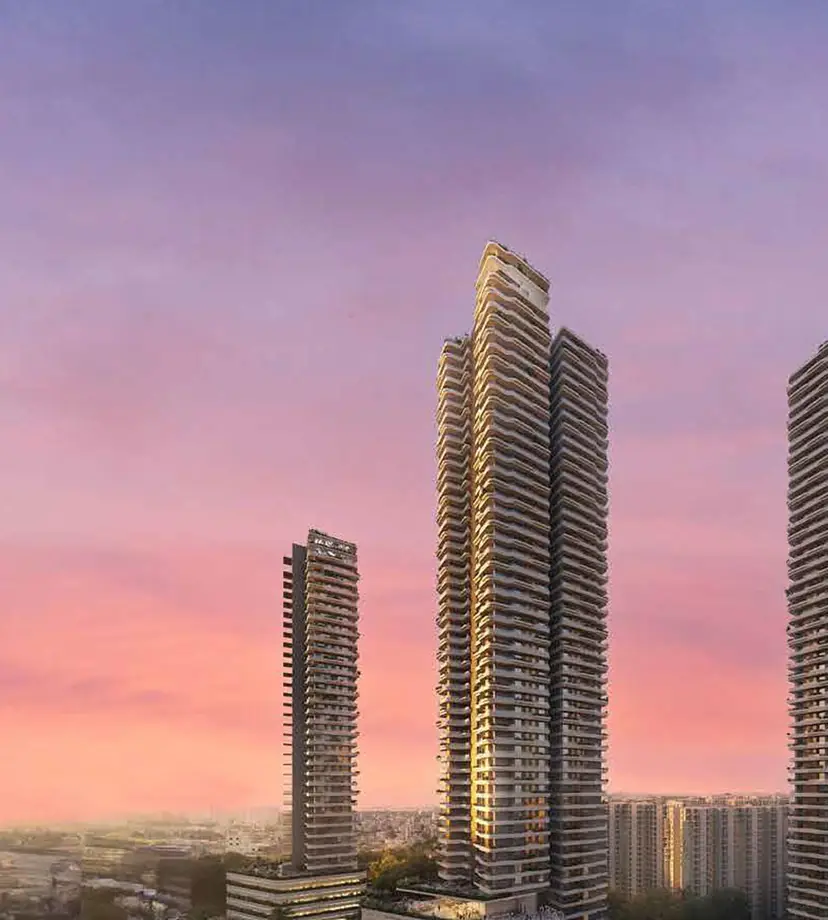 Ganga Anantam — Gurgaon's Tallest Residential Towers · 3 BHK + Servant