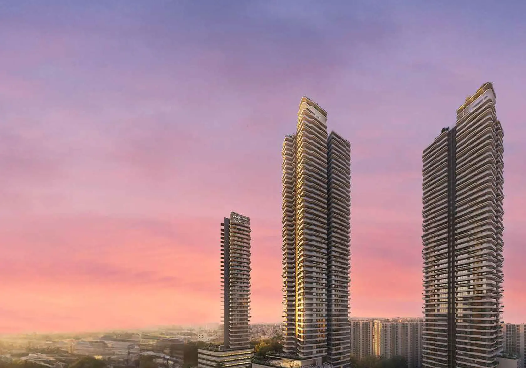 Ganga Anantam Sector 85 Gurgaon — elevation