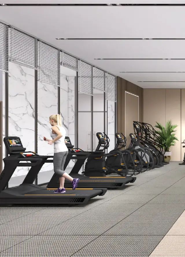 Ganga Kashi Residences — fully equipped gym