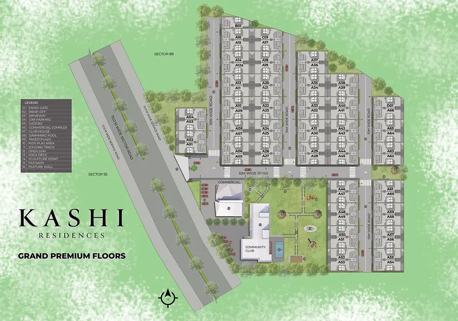 Ganga Kashi Residences Master Plan