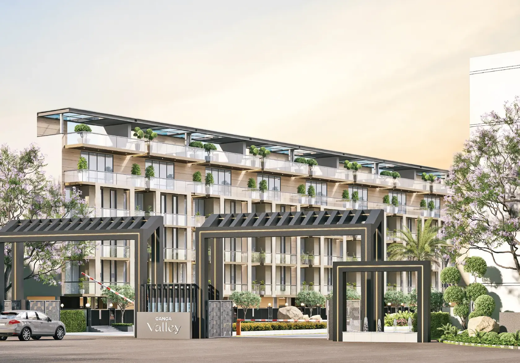 Ganga Valley Floors, Sector 78 Gurgaon — exterior view