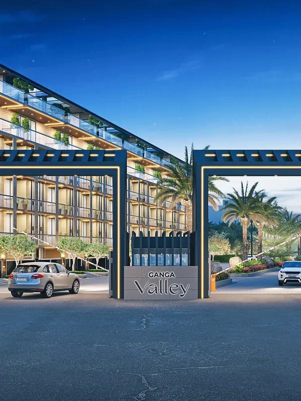 Ganga Valley Sector 78 Gurgaon — exterior elevation