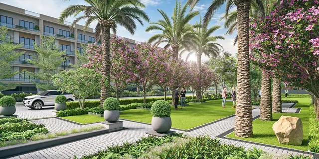 Ganga Valley — landscaped garden walk