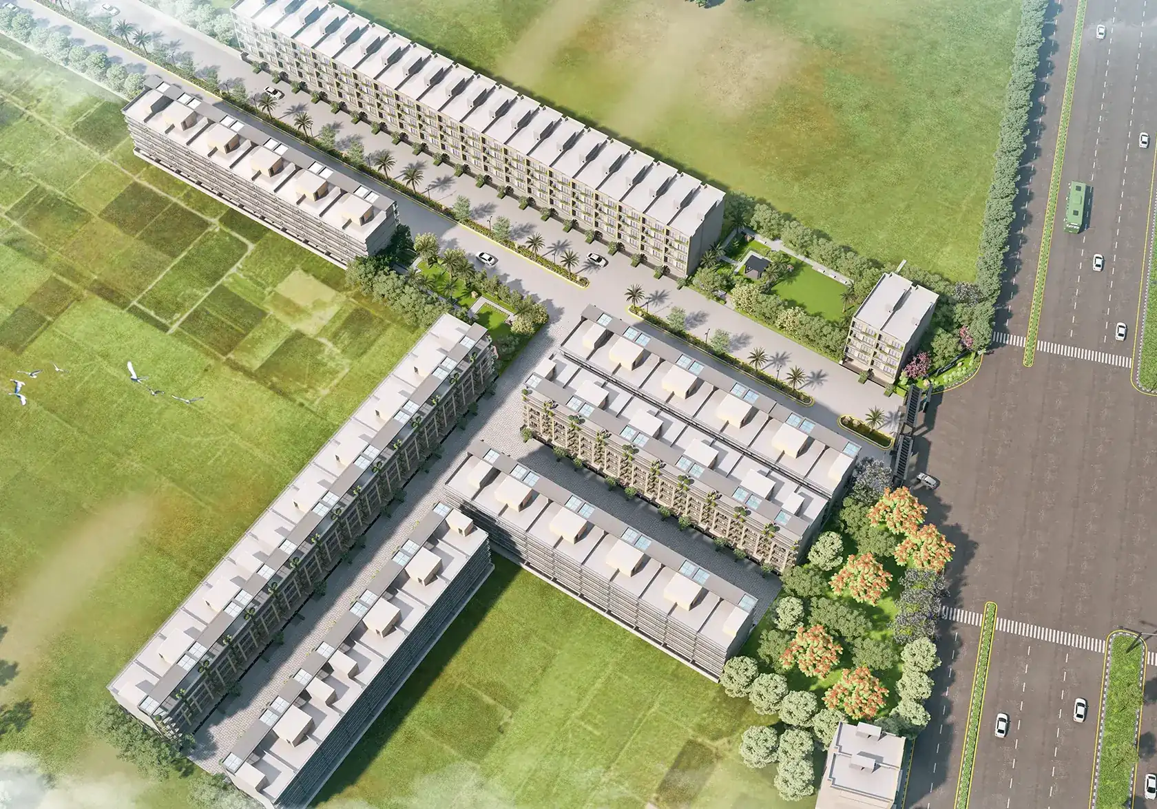 Ganga Valley Sector 78 Gurgaon — elevation